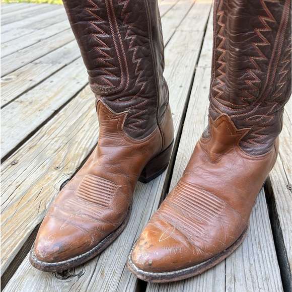 Tony Lama Cowboy Boots - Picture 2 of 8